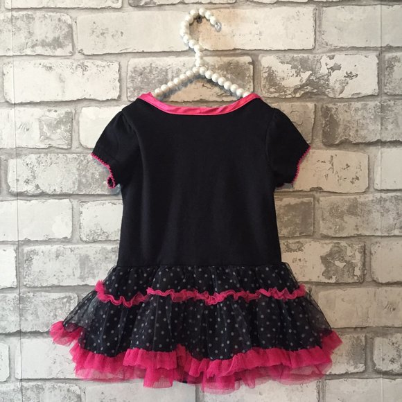 Baby Glam "My Little Black Dress" Size 6-9 Months - Picture 2 of 3